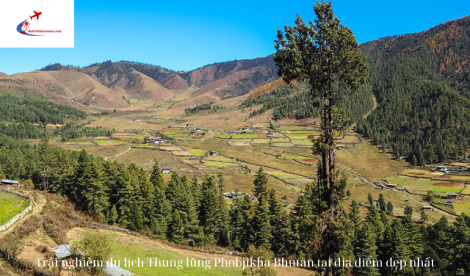 Trải nghiệm du lịch Thung lũng Phobjikha Bhutan tại địa điểm đẹp nhất